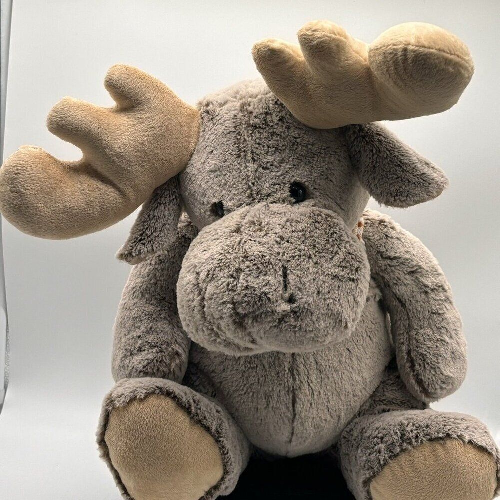 Dollibu Plush Maine Moose Stuffed Animal Medium Size - EX Condition